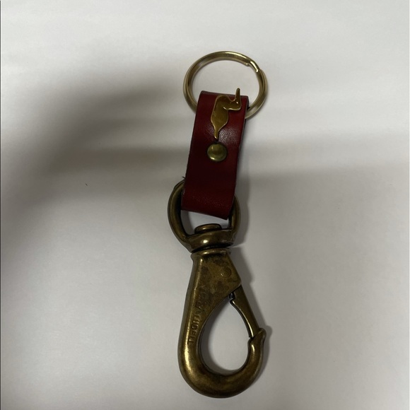 Vintage Brass Ludell Italy Keychain - Picture 4 of 5